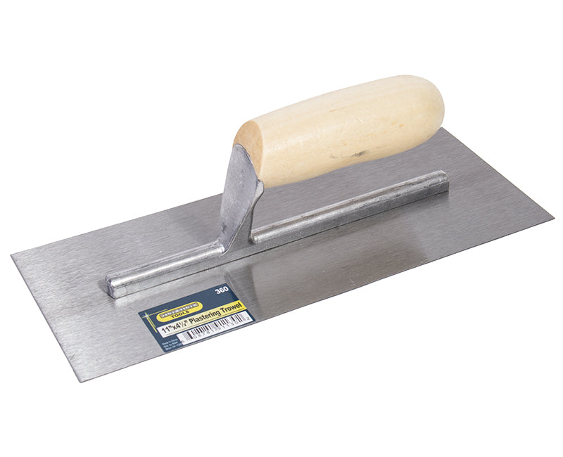 11" X 4-1/2" Wood Handle Plastering Trowel