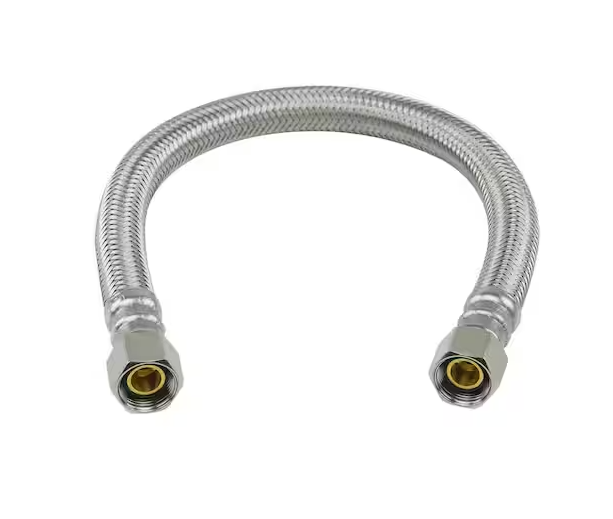 Braided Polymer Faucet Supply Line 3/8” X 3/8”