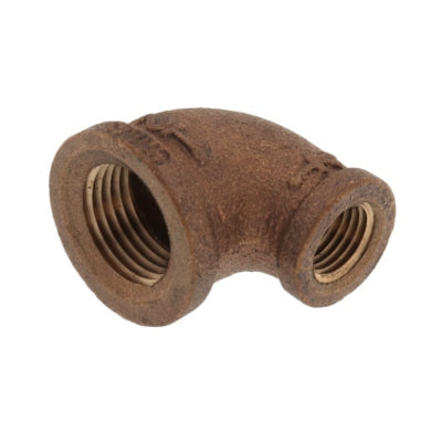 1/2" Base 90° Reducing Brass Elbow (Lead Free)