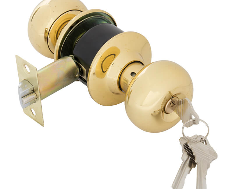 Cylindrical Entry Lockset - US3 Carded