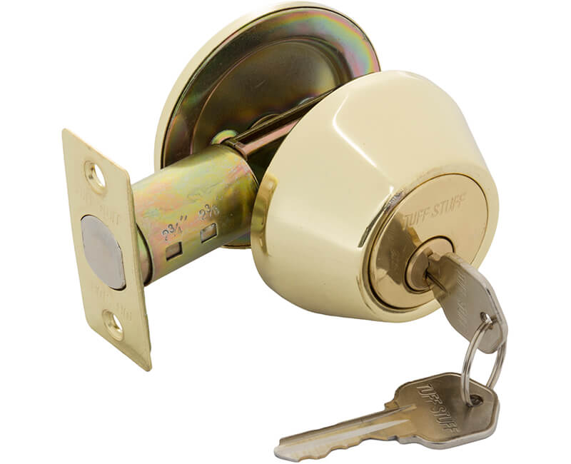 Single Cylinder Tubular Deadbolt - US3